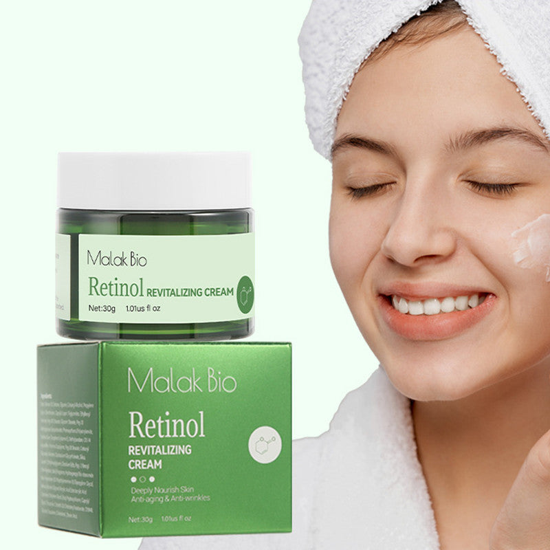 Retinol Cream Moisturizes Fine Lines