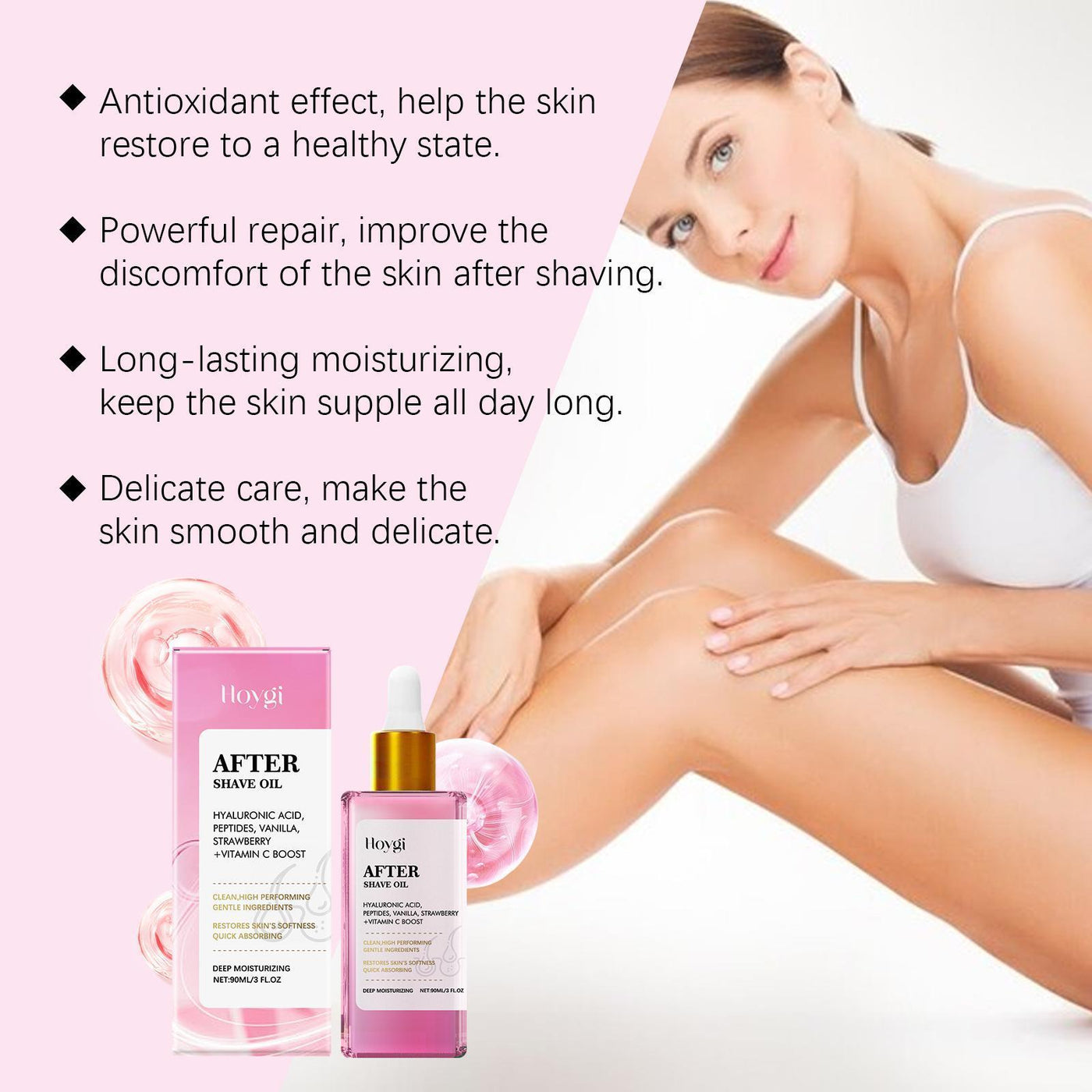 Hoij Strawberry Aftershave Oil Daily Care