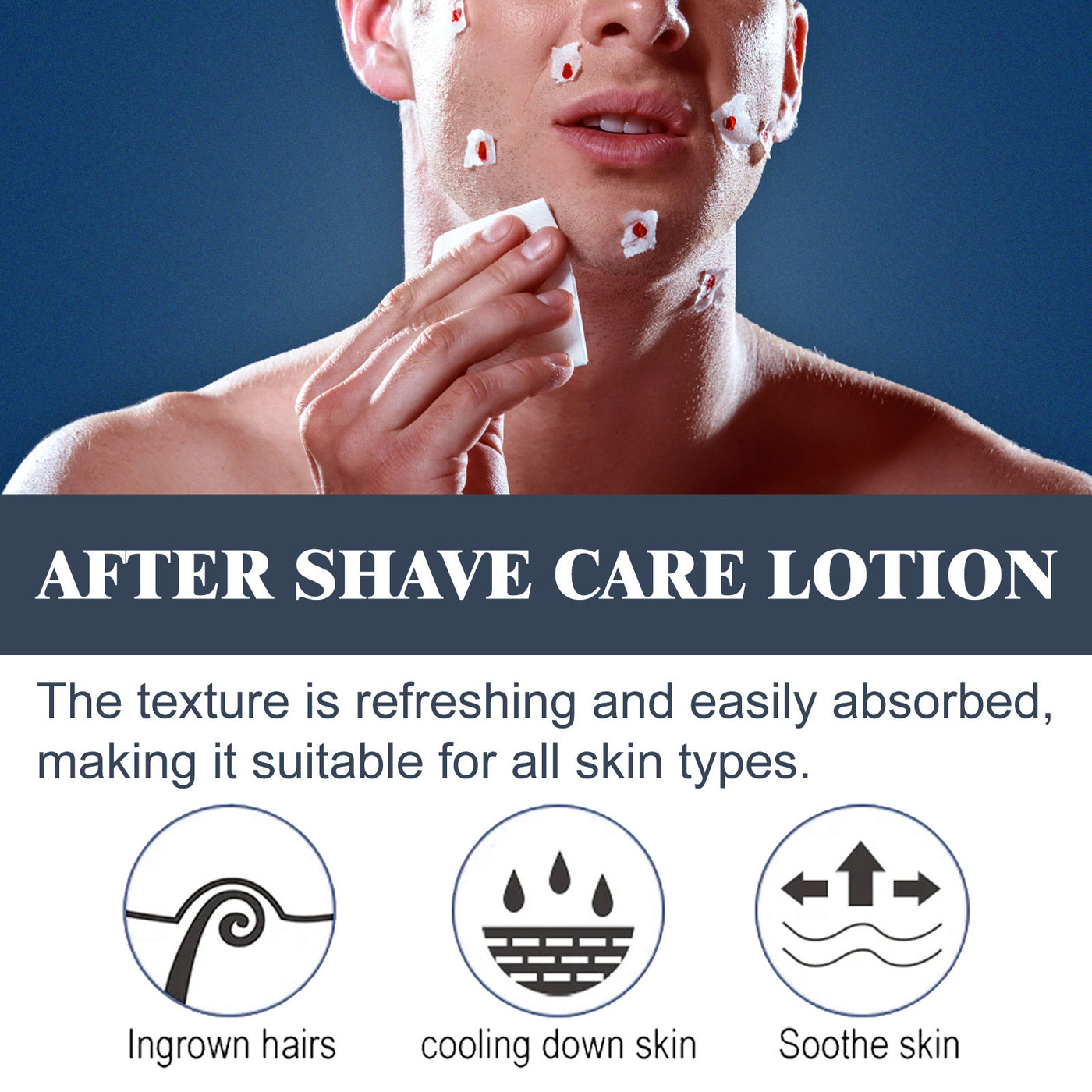 East Moon Aftershave Neck Cream Refreshing Men's Face