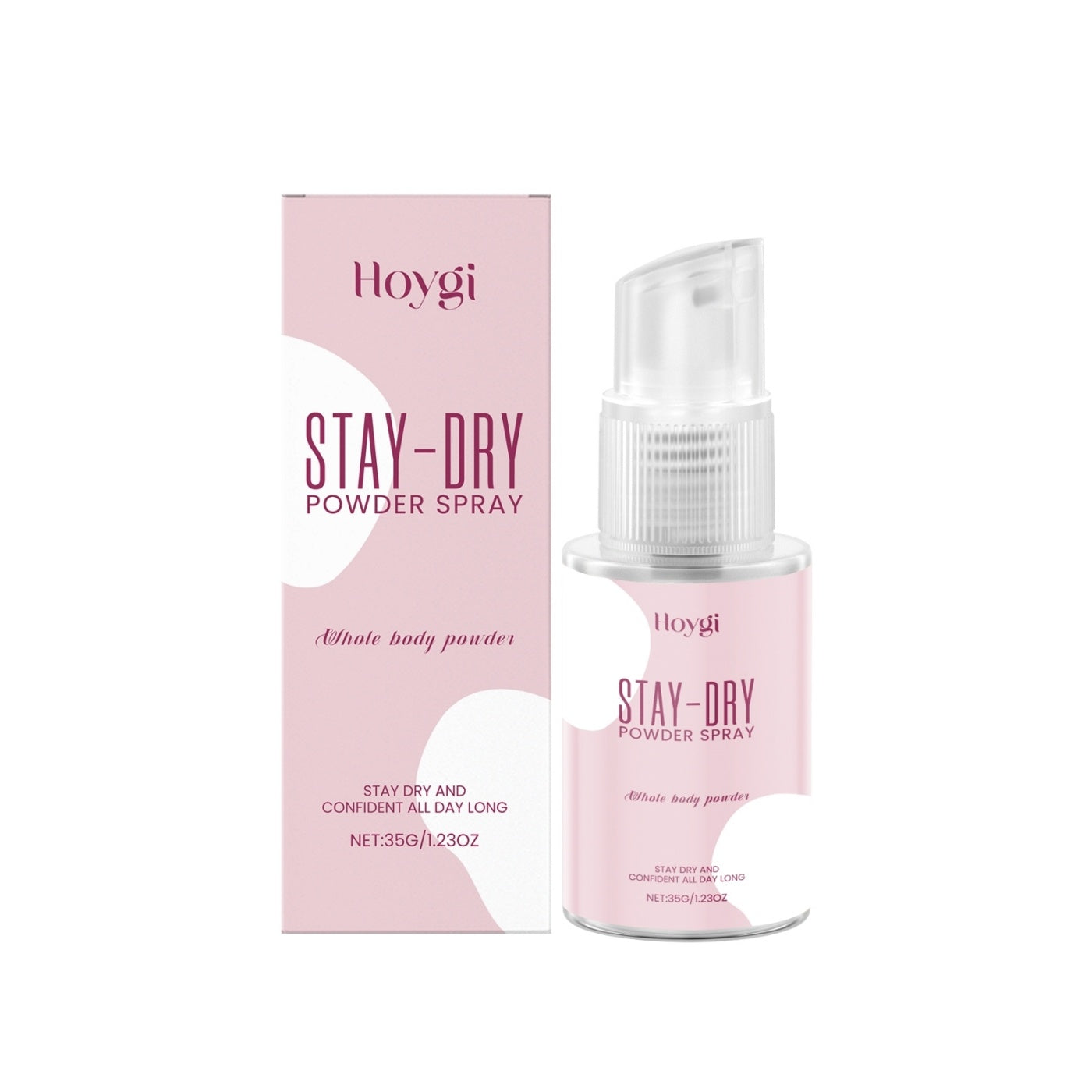 Fresh And Comfortable Talcum Powder Spray