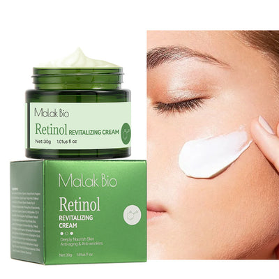 Retinol Cream Moisturizes Fine Lines